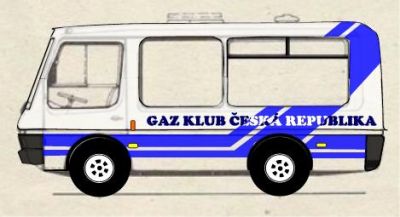 Klubový bus - NERETVA - návrhy lakování